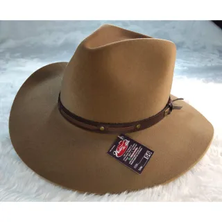 Chapéu Classic Country Cowboy e Cowgirl - Aba 8 Cm - Chocolate