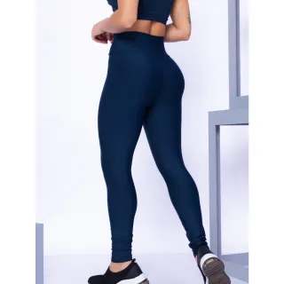 Cintura alta Calça Legging de Academia - Cinza
