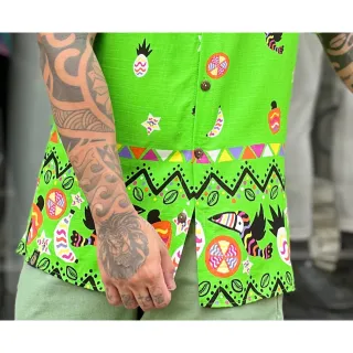 Camisa manga curta unissex - Green Barrada, promoção! - P