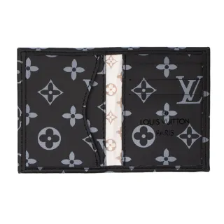 Grife Premium Porta Cartão Masculino Slim Carteira - PRETA/FLOR/CINZA