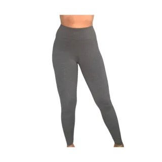 Treino Conjunto Fitness Feminino: Top + Calça Legging Básica - Preto