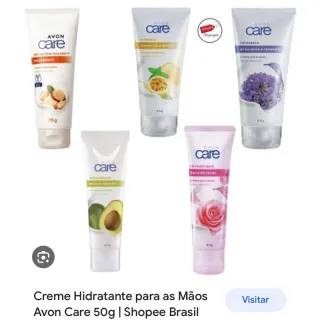 hidratantes para mãos AVON care - Erva doce com lavanda