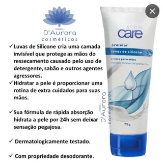 hidratantes para mãos AVON care - Erva doce com lavanda