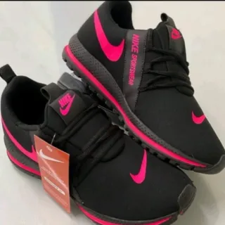 Envio Imediato Tênis Esportivo Feminino F1 Caminhada Academia Frete Grátis - NUDE/MOLETON