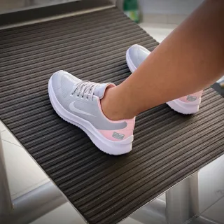 Envio Imediato - Tênis Feminino Zoom Utility Para Academia, Caminhada e Corrida - NUDE PRETO UT