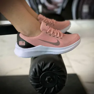 Envio Imediato - Tênis Feminino Zoom Utility Para Academia, Caminhada e Corrida - NUDE PRETO UT