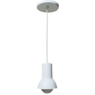 Luminária Pendente Premium Gazplast Plástico 1 Lâmpada - PRETO COM COBRE
