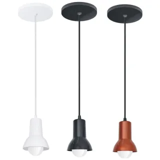 Luminária Pendente Premium Gazplast Plástico 1 Lâmpada