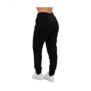 Calça jogger feminina inverno, cintura alta de ribana em moletom - Marinho