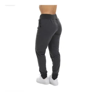 Calça jogger feminina inverno, cintura alta de ribana em moletom - Marinho