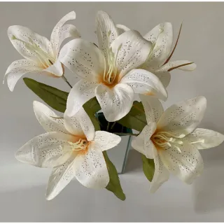 Lírio Kit com 2 Flores C/5 cada - Laranja