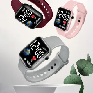 Relógio de Pulso Digital Unissex à Prova D