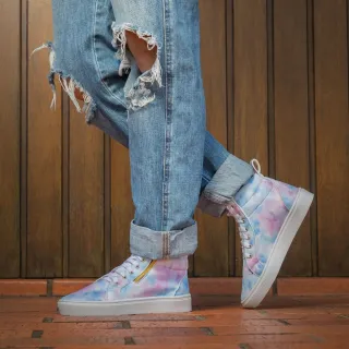 Calçados Gugi: Tênis Feminino Botinha Fitness Tie Dye - 38