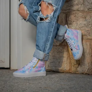 Calçados Gugi: Tênis Feminino Botinha Fitness Tie Dye - 38