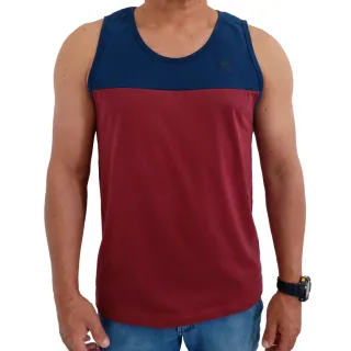 Promoção Regata Esporte Fitness Masculina Básica 2cor 100% algodão - Azul Royal