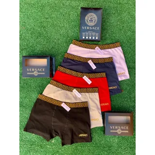 Kit Premium com 3 cuecas boxer em algodão - kit 3 lacoste relevo