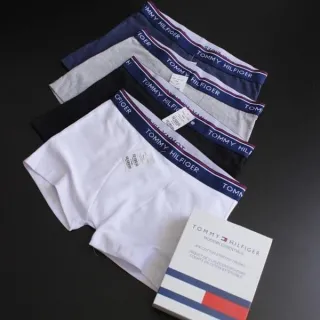 Kit Premium com 3 cuecas boxer em algodão - kit 3 lacoste relevo