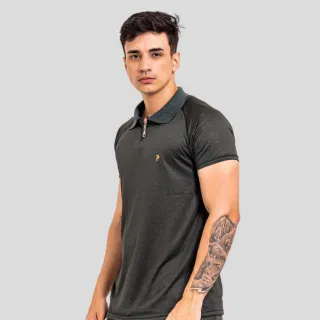 Camiseta Dry Fit Masculina para Academia - Cores Variadas - Azul Marinho