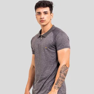 Camiseta Dry Fit Masculina para Academia - Cores Variadas - Azul Marinho