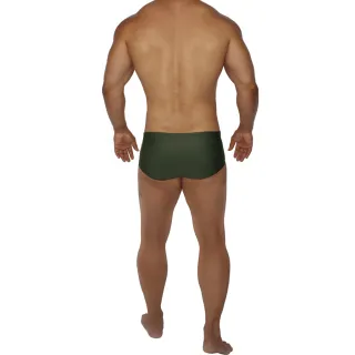 Moda Praia Hoggi Wear: Sunga Masculina Tradicional - Verde Militar