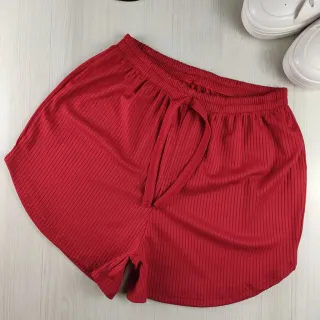 Cores Variadas Canelado Curto Soltinho para Malhar na Academia - Azul Marinho