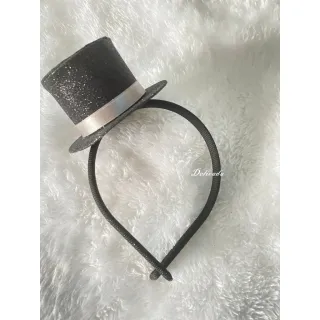 Feminina Mágica Fantasia Adulto para Festas de Carnaval Circo - Preta