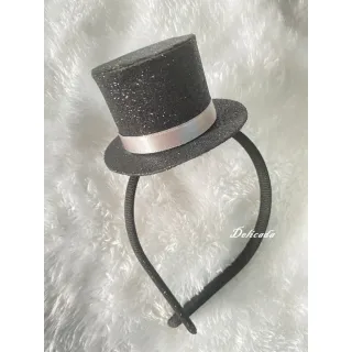 Feminina Mágica Fantasia Adulto para Festas de Carnaval Circo - Preta