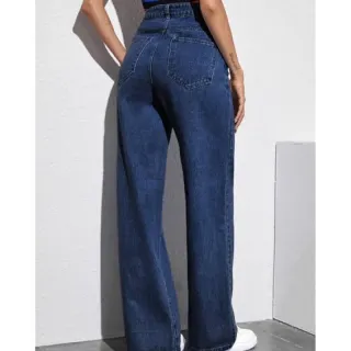 Promoção Calça Jeans Wide Leg Feminina 36-44 - Skinny Lisa