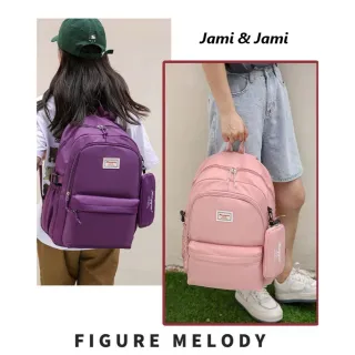 Moda Casual Universitária: Mochila Feminina Unissex para Viagem Escolar 666-4