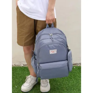 Moda Casual Universitária: Mochila Feminina Unissex para Viagem Escolar 666-4 - Roxo Escuro