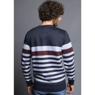Lã Masculino Tricot Suéter Blusa - G