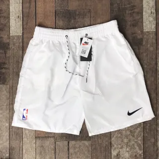 Bermuda de Grife NK/NBA TACTEL MAURICINHO - Alta Qualidade - NK-NBA : BRANCA