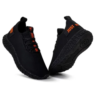 Fitness Tênis Masculino\ Feminino Para Caminhada Academia - Back\laranja