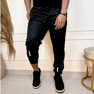 Calça Casual Refletiva Skinny Jogger Dry Fit - Academia e Treino - *Bermuda - Azul Marinho