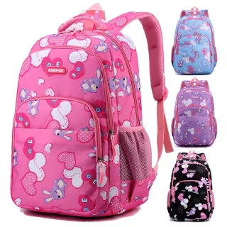 Bolsa Mochila Feminina Escolar Juvenil Adulto 6081 - 6081 azul claro