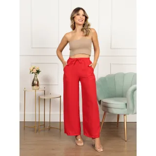 Duna Pantalona Elástica: Calça de Elástico - Verde