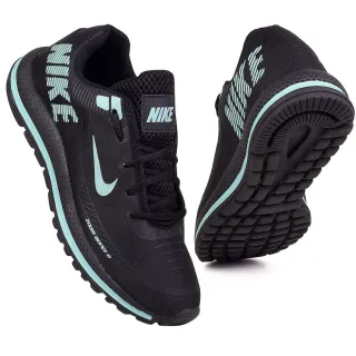 Tênis esportivo masculino para corrida e caminhada - Confortável e flexível do 34 ao 45 - Azul