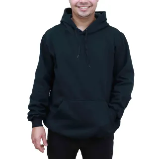 Moletom Canguru Liso de Algodão - Blusa de Frio Masculina e Feminina - Branco