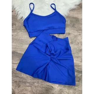 ALÇA RETA Conjunto Fitness - Empina bumbum - Vermelho