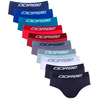 Cueca Masculina Slip Microfibra Dorbe Original - Kit com 10 - Preto Marinho Grafite
