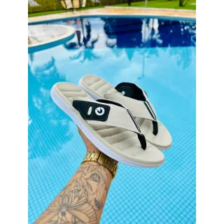 Promoção chinelo masculino confortável: opção ótima de presente - PRETO/PRETO