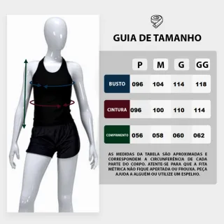 Camisete Social Feminina Manga Longa Botão 2 Bolsos - Preto