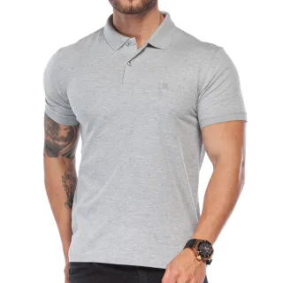 Promoção Camisa Polo Masculina Algodão Leve e Confortável - Preto