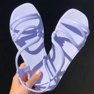 Slide Feminino Solar - Rasteirinha Confortável e Envio Rápido - Verde água