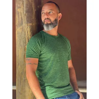 Treino Fitness Camiseta Masculina Dry Fit Mesclas Academia - ROSA MESCLA