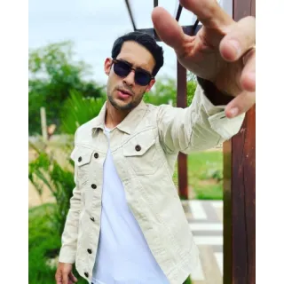 Pronta entrega: Jaqueta jeans masculina de alta qualidade - Jaqueta verde militar.