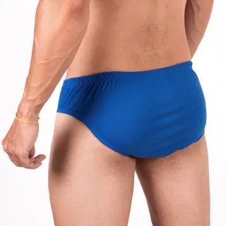 Cueca Algodão Slip Lisa Básica Adulto - Tradicional - Chumbo