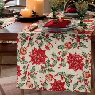 Celebra Estampado Caminho de Mesa Natal 45cm x 1,60 m - Natal 99