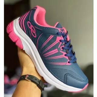 REF 910 Tênis Feminino - Compre online na Raryel - grafite/pink