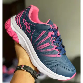 REF 910 Tênis Feminino - Compre online na Raryel - grafite/pink